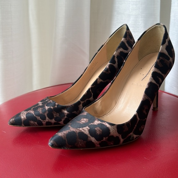 J Crew Satin Heels Sz 5.5 - Picture 2 of 7